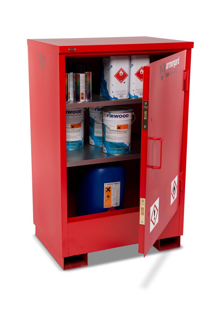 Cheminių medžiagų spintos